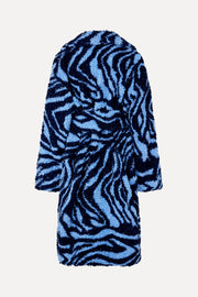 Stine Goya Bellflower Coat Coat 4028 Moirée Blue