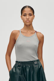 Stine Goya Carabiner Rib Tank Top Top Grey