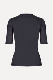 Stine Goya Elastic Short Sleeve T-Shirt Top Melting Flowers