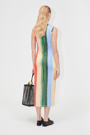 Stine Goya Elastic Tank Crewneck Dress Dress Rainbow Hue