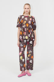 Stine Goya Elasticated Waistband Pants Pants Wild Flowers