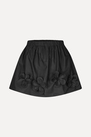 Stine Goya Floral Mini Skirt Skirt Jet Black