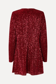 Stine Goya Fluid Short Dress Dress Bordeaux