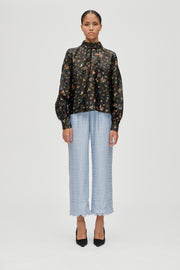 Stine Goya Gathered Long Sleeve Top Top Magnolia Garden