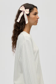 Stine Goya Hair Bow Clip Accessories Porcelain Cream