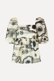 Stine Goya Kinsley Top Top Moving Flowers