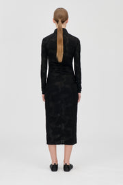 Stine Goya Long Sleeve Zip Dress Dress Black Petunias