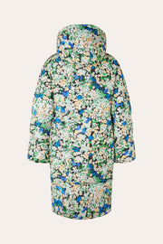 Stine Goya Oak Puffer Coat Coat 3064 Floral Pointillism