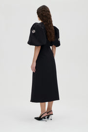 Stine Goya Puff Sleeve Midi Dress Dress Pearl Of Order