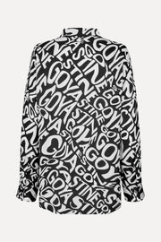 Stine Goya SGWal Shirt Top Liquified Logo