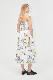 Stine Goya Scalloped Cut Out Dress Dress Wild Flowers Embroidery