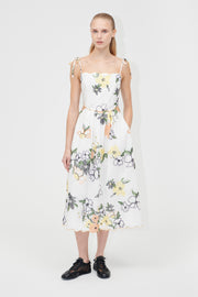 Stine Goya Scalloped Cut Out Dress Dress Wild Flowers Embroidery
