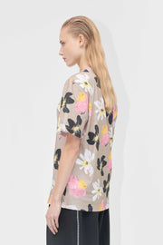 Stine Goya Short Sleeve T-Shirt Top Wild Flowers