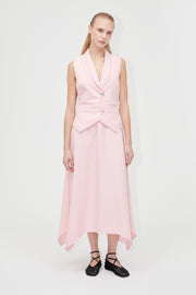 Stine Goya Tailored Handkerchief Dress Dress Coral Blush