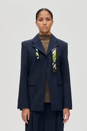 Stine Goya Tailored Jacket Jacket Dark Blue