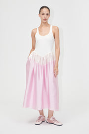 Stine Goya Tank Hybrid Long Dress Dress Pastel Pink
