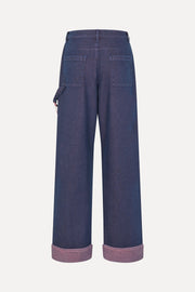 Stine Goya Twist Knee Seams Pants Pants Dusky / Dried Rose