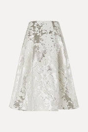 Stine Goya Voluminous Midi Skirt Skirt Lurex Garden