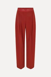 Stine Goya Wide Leg Long Pants Pants Bordeaux