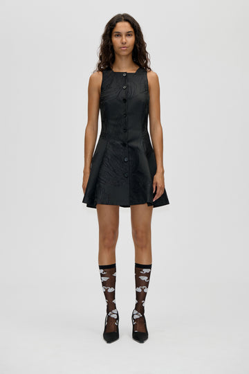 Stine Goya Button-up Mini Dress Dress Swans