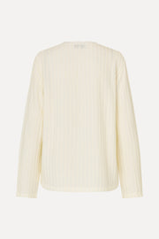 Stine Goya Casual Crewneck Top Cream