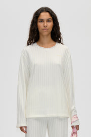 Stine Goya Casual Crewneck Top Cream
