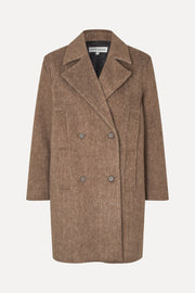 Stine Goya Coat Outerwear Fluffy Rhombus