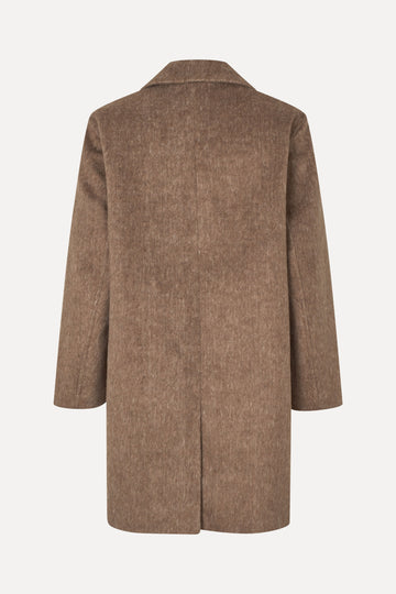 Stine Goya Coat Outerwear Fluffy Rhombus