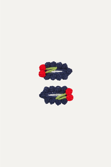 Stine Goya Crochet Hair Clip Accessories Cherries