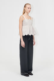 Stine Goya Double Slider Adjustable Pants Pants Black