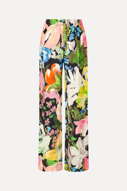 Stine Goya Elasticated Long Pants Pants Flowers Under The Sun