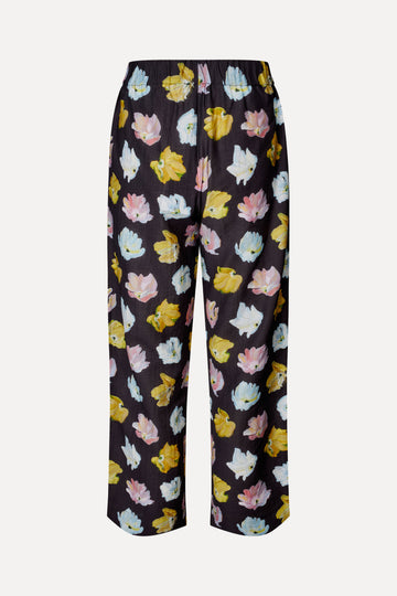 Stine Goya Elasticated Waistband Pants Pants Morgensol Poppies