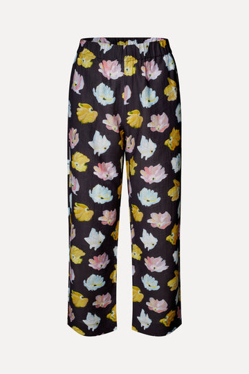Stine Goya Elasticated Waistband Pants Pants Morgensol Poppies