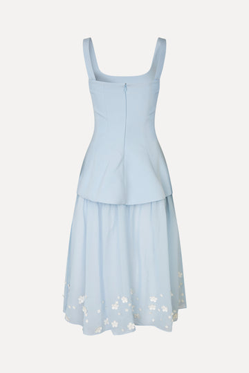 Stine Goya Elevated Bustier Dress Dress Light Blue Bloom