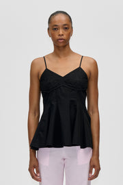 Stine Goya Embroidered Bustier Top Top Broderie Anglaise