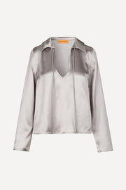 Stine Goya Klive Blouse Top Grey Stone