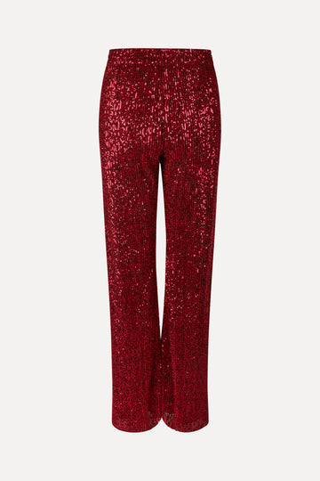 Stine Goya Long Pants Pants Bordeaux