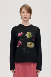 Stine Goya Long Sleeve T-Shirt Top Analog Roses