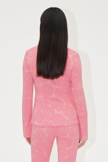 Stine Goya Long Sleeve Tailored Shirt Shirt Rose Relief