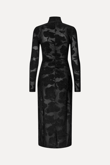 Stine Goya Long Sleeve Zip Dress Dress Black Petunias