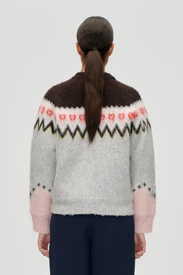 Stine Goya Raglan Bomber Jacket Jacket Fairisle