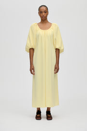 Stine Goya Romantic Voluminous Sleeve Dress Dress Pastel Yellow