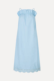Stine Goya Scalloped Strap Midi Dress Dress Teapot Blue