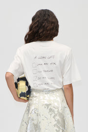 Stine Goya Short Sleeve T-Shirt Top Petunia Bouquet, A Clean Slate