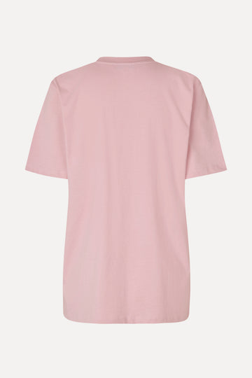 Stine Goya Short Sleeve T-shirt Top Ribbon Logo