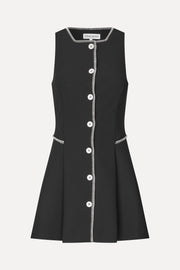 Stine Goya Sleeveless Button-Up Mini Dress Dress Black