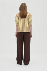 Stine Goya Smocked Gathered Top Top Equestrian Sun