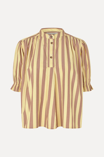 Stine Goya Smocked Gathered Top Top Equestrian Sun