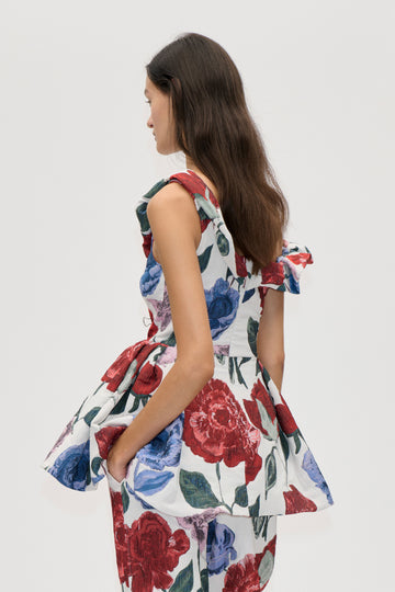 Stine Goya Statement Asymmetric Top Top Wallpaper