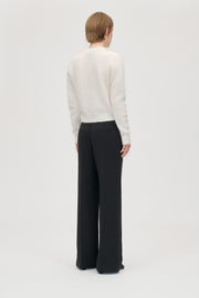 Stine Goya Straight Long Pants Pants Black
